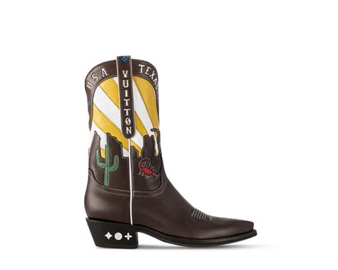 Louis Vuitton texan boots